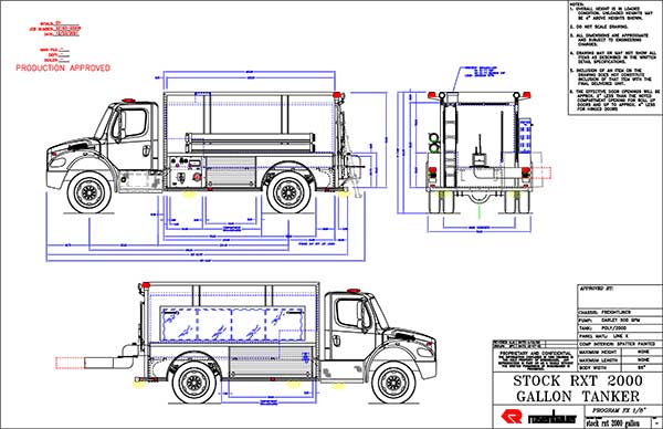 22193 STOCK RXT 2000 GALLON